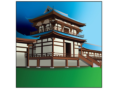 Pagoda adobe illustrator architecture art design graphic design illustration vector