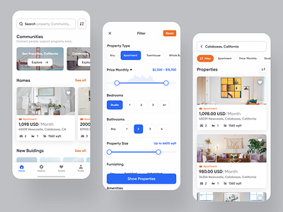 Real Estate - Mobile App apartment booking app building crm dashboad halal halal design development home rental hotel house mobile app property real estate real estate agency realestate realestateagent rent rental app restaurant app social app