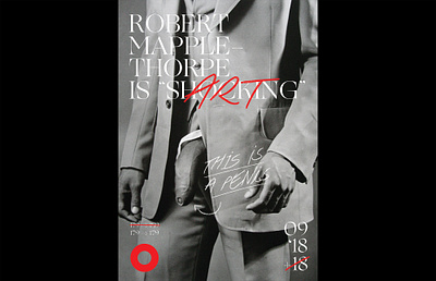 Random Poster #2 art exhibition graphic design penis poster poster art serralves type