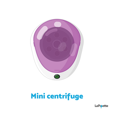 Week13 - Minicentrifuge biology dna flat illustration illustration illustrator lab sciart scicomm science vector