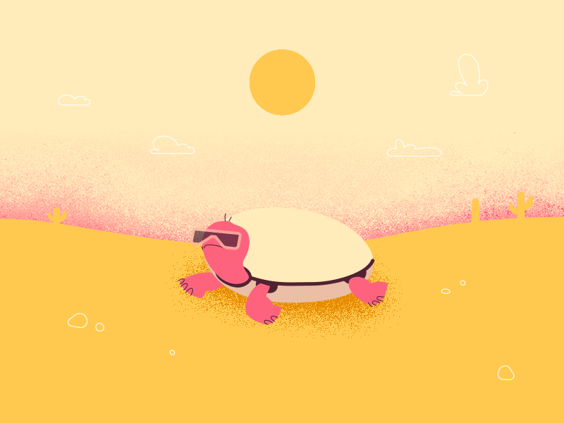 turtle after effects animation design dribbble first shot motion design motiondesignschool shape
