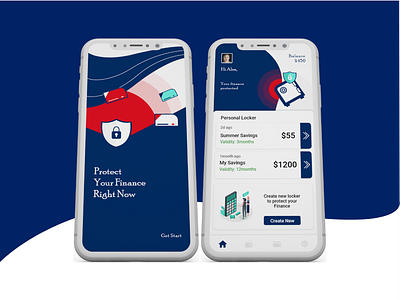 My Wallet app branding clean design identity illustration mobile type ui vector