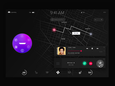 Tesla Concept design tesla ui ux