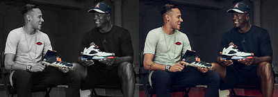 Product Advertisement adobe photoshop advertisement black white image editing