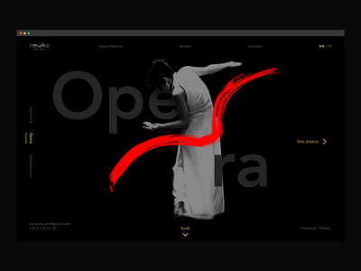 Namiko Portfolio art design opera ui ux