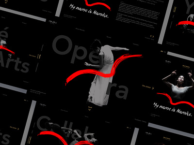 Namiko Portfolio Design dancing opera ui ux