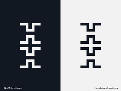 H+H - Logo Concept brand design brand designer branding creative logo custom logo design custom type fashion fashion brand fashion label fashion logo h letter logo icon logo logo design logo design concept logo designer logotype negative space logo typography