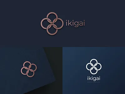 ikigai Logo - Architectural Studio Branding architecture art brand identity brand strategy branding branding agency design design system flat design illustration logo minimalist typography ui uiux vector visual design visual identity