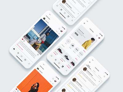 Fashionista - A Fashion Community App android app community dailui design ecommerce app fashion flat ios social social media social media design social network style ui ux uxui