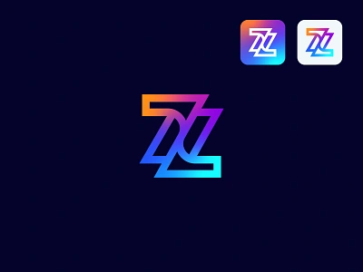 NZ Letter Logo Mark branding coin colorful creative gradient icon letter mark logo logo logo design logos logotype mark modern logo new zealand nft nz nz letter typography visual identity zn letter