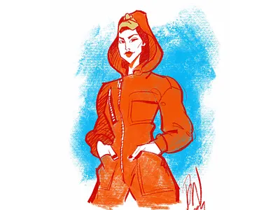 La Casa de Papel cartoon character design illustration