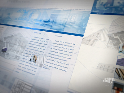 Ark Of design folder inside architect branding graphic design print design