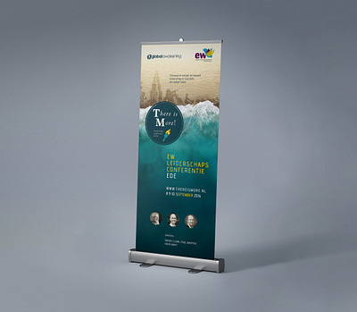 Conference rollup banner design expo design graphic design print design