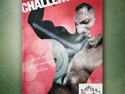 David Lloyd fitness canvas design branding graphic design print design