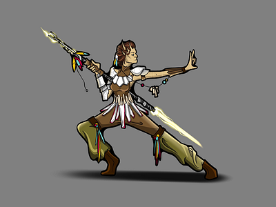 Zabrak Warrior Alo’na alien character character concept concept art fandom force user gaming graphic art horizon zero dawn illustration lightsaber oc original character star wars zabrak