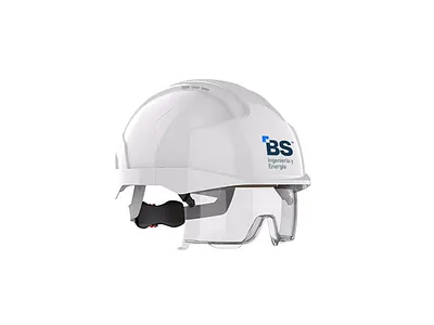 BS Ingeniería y Energía builder construction electric electrical engine innovation inspiration logo logotipo logotype mark