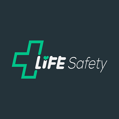 Life Safety logo designed by TM23 branding creative creative logo creative logo design design hospital logo life life safety logo logo animation logo design logo designs logodesign logos logotype medicine logo plus logo safety tm23