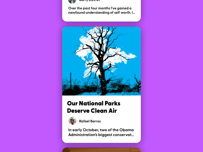 Blog Card Animation animation blog blog design card design cards ui design ui