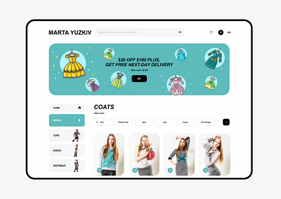 UI/ visual design design digitalart fashion fashion illustrator girl illustration art ipadpro procreate ui web design webdesign website design