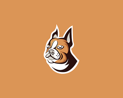 buldog buldog dog logo