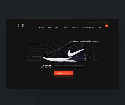 Snkrs Pinas - Sneakers Philippines | Website Design modern nike shoes sneakers ui user experience user interface user interface design ux website website concept website design