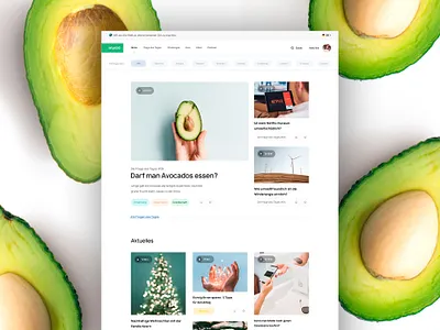 Magazine design design magazine redesign ui ux website