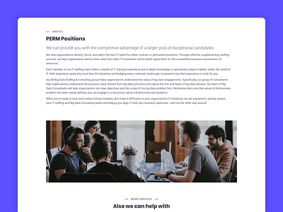 Sophlogic Services Detail Page branding clean consultant design interface landing page minimal motion services services page ui ux vector visual design web website