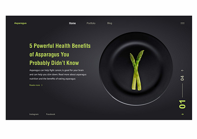 UI/ food design / part 2 design designer digital art digital design figma food ui web design