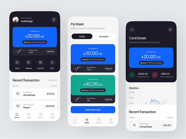 TamBank - Banking Mobile App by AsalDesign® for Kretya on Dribbble