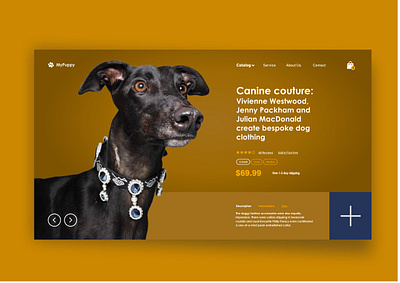 UI / canine couture canine canine couture cat digital dog figma ui ui design web design website