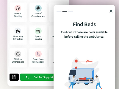 Bed Konnect. app design graphic design hospital logo medical medical app typography ui