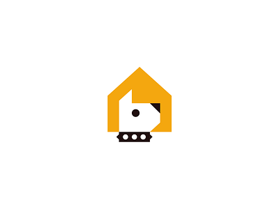 Guard dog animal brand branding design dog elegant friend geometry guard home house logo logotype mark minimalism minimalistic modern pet security sign