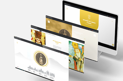 Web Design | St. Gregory The Illuminator | 47 armenia branding dribbble gold website graphicdesign logo ui vector web design webdesign white web design