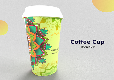 Coffee Cup Mockup Design branding design illustration