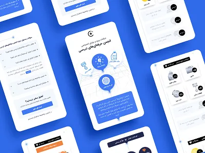 Tapsi - Drivers Loyality Landing Page blue brief design driver landing page landingpage loyality mobile mobile ui tap30 tapsi uidesign