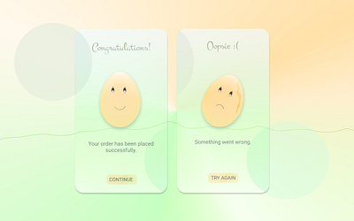DAILY UI #011 011 dailyui dailyuichallenge design dribble egg flashmessage photoshop ui uidesign vector