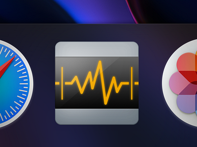 Audio App Icon app application audacity audio catalina crop dock hijack icon macos mojave sound wave yosemite