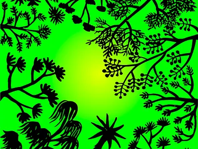 nature design digital illustration gradient graphic illustration illustrator nature art nature illustration stayhome