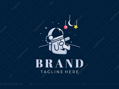 Future Astronaut Logo activity astrology astronaut baby branding children dreams fun kids logo logos parenting sience space stars toddler young