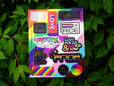 Be you, pride stickers create positivity design diversity give away give back inclusion live pono love pride pridemonth pridemonth2022 stickers