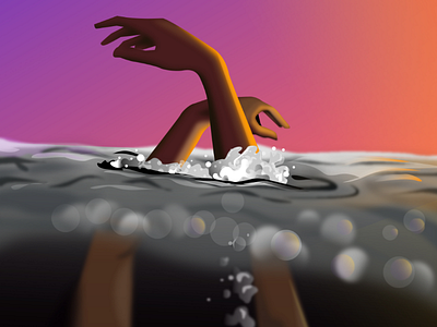 Death of Mermaid vector mermaid illustration