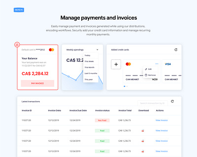 Manage payments figma mstr payments sketch ui