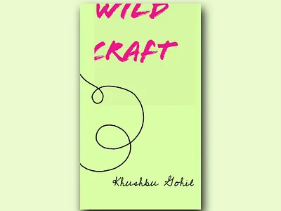 Wild Craft vertical card #1 brand brand identity brush business card craft creative designer graphic artist label logo logo design mark pen signature symbol vertical card wild