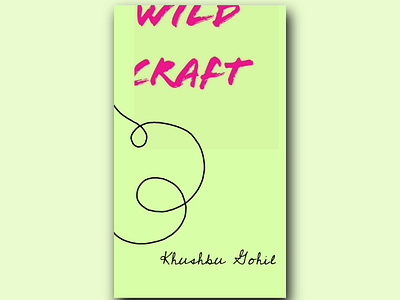 Wild Craft vertical card #1 brand brand identity brush business card craft creative designer graphic artist label logo logo design mark pen signature symbol vertical card wild