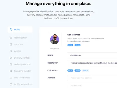 Manage profile manage profile mstr profile webcargo
