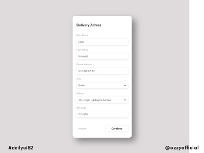 dailyui82 082 dailyui082 dailyuichallenge form