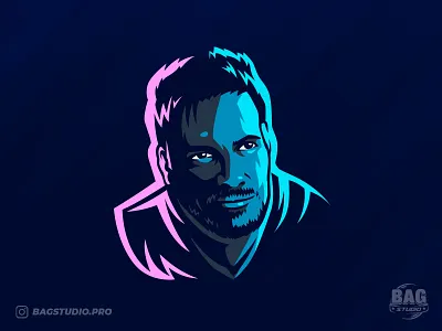 Minimalistic Vector Portrait avatar caricature envato face illustration logo portrait service vector vectorart