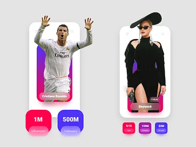 InstaFlu - UI/UX Application app appdesign application designer modern ui ui ux ui design uiux user interface ux