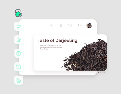 Tea Of London - UI/UX Website designer modern ui ui design user interface ux web website