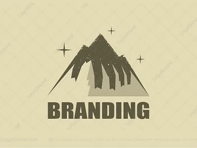 MOUNTAIN IN HAND adventure branding design explore hand landscape logo logos mountain mountains nature power vector